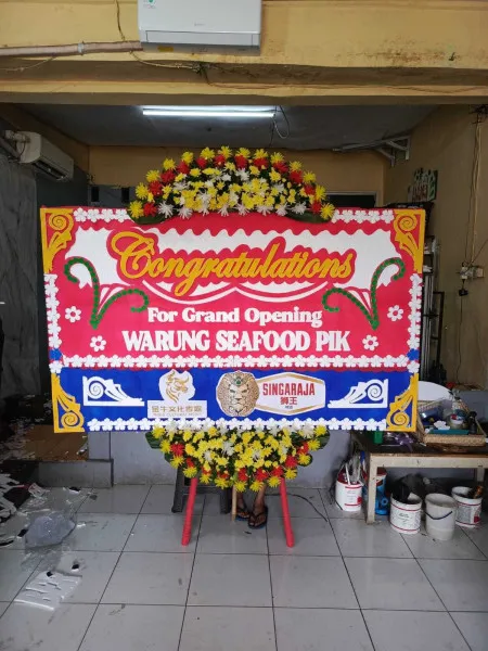 Papan Bunga Ucapan Selamat Babakan Asih Bojongloa Kaler