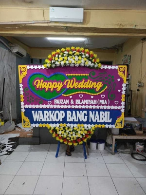 Papan Bunga di Babakan Asih Bojongloa Kaler