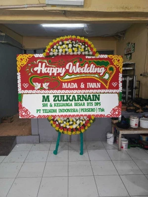 Papan Bunga di Babakan Asih Bojongloa Kaler