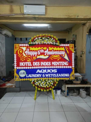 Papan Bunga di Babakan Asih Bojongloa Kaler