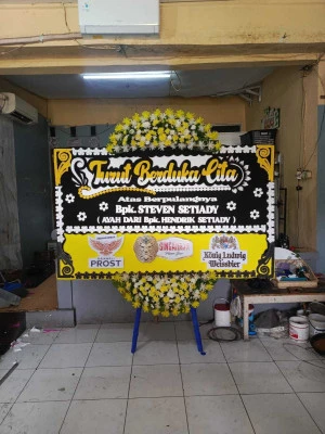 Papan Bunga di Babakan Asih Bojongloa Kaler
