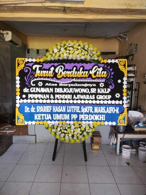 Papan Bunga di Babakan Asih Bojongloa Kaler